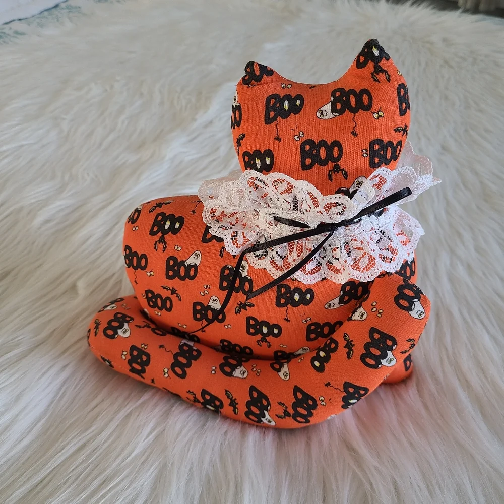 Vintage Halloween Pattern Cat
